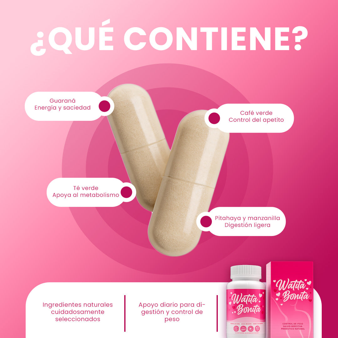 WATITA BONITA - Apoyo natural para sentirte más ligera y en equilibrio todos los días